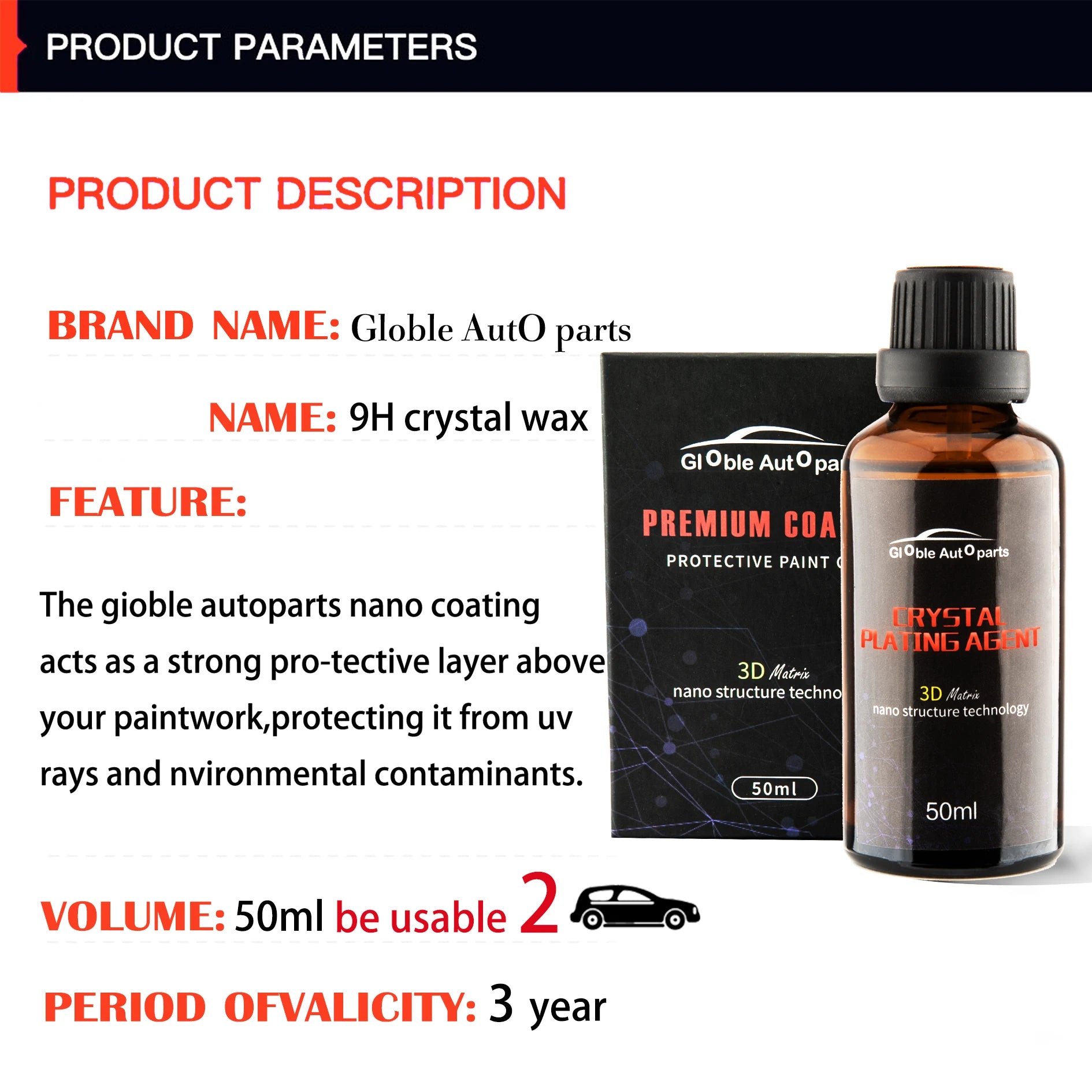 Liquid Car Coating Agent