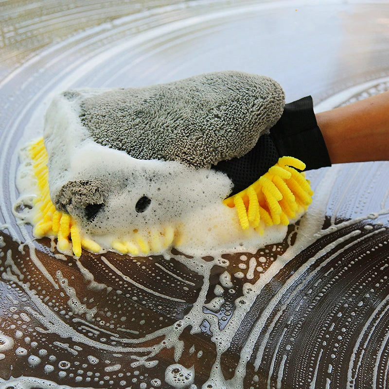 Mitt Wax Detailing Auto Care Double-faced Glove