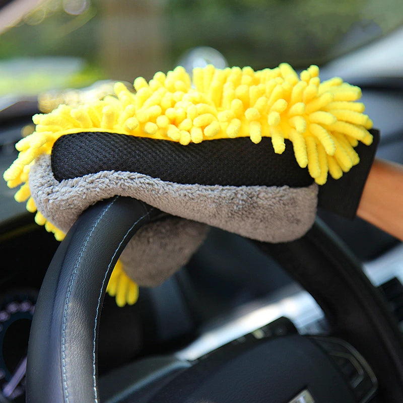 Mitt Wax Detailing Auto Care Double-faced Glove
