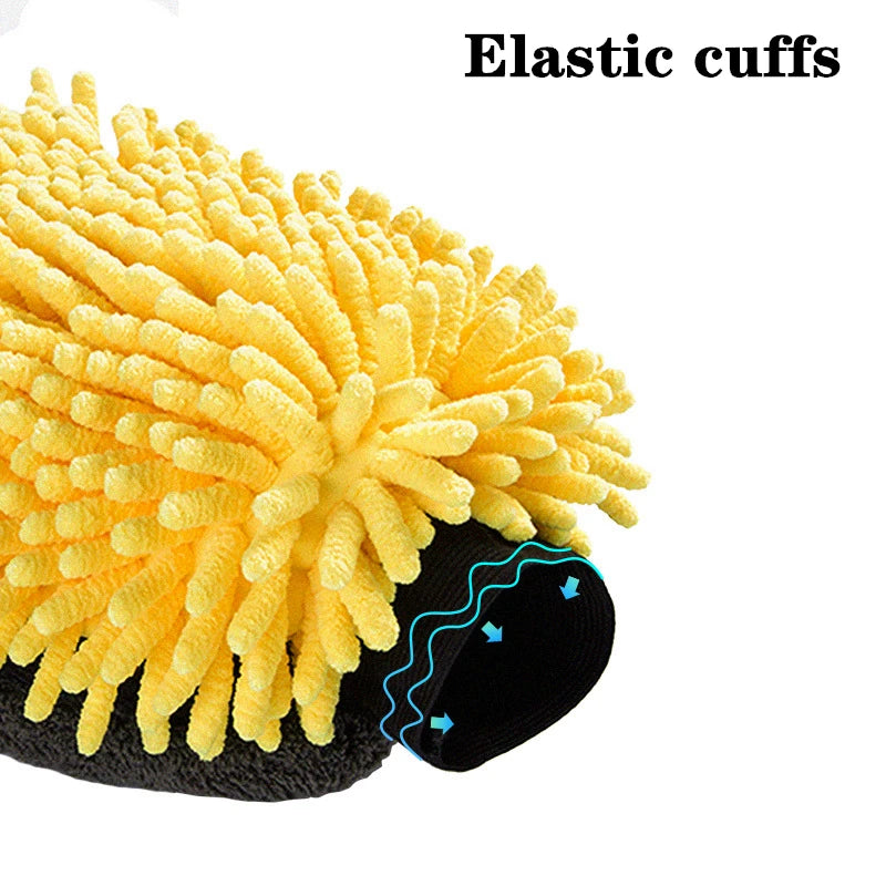 Mitt Wax Detailing Auto Care Double-faced Glove