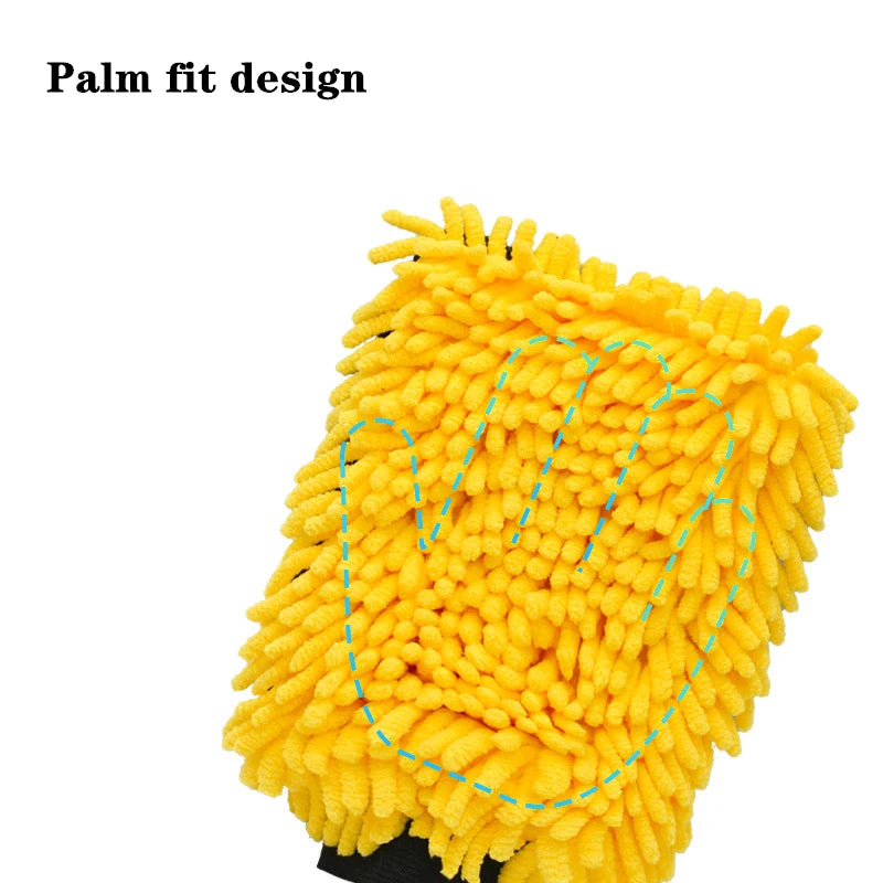 Mitt Wax Detailing Auto Care Double-faced Glove