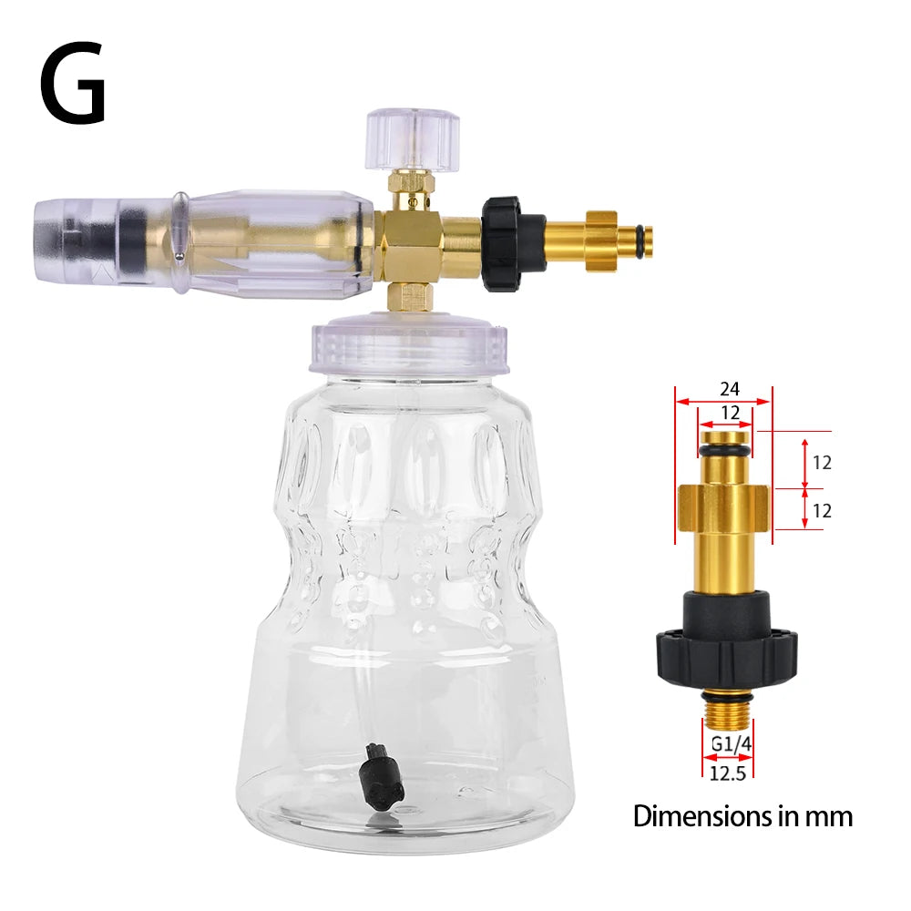 Transparent Snow Foam Lance
