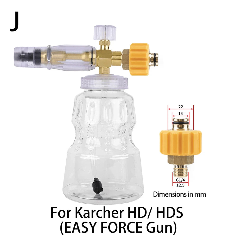 Transparent Snow Foam Lance