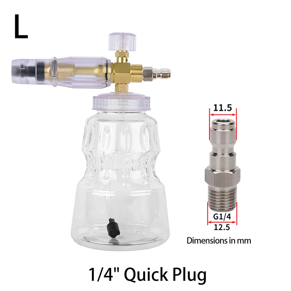 Transparent Snow Foam Lance