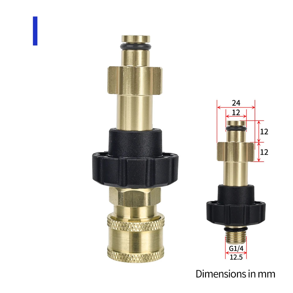 Pressure Washer Quick Connector 1/4" to Spray Gun