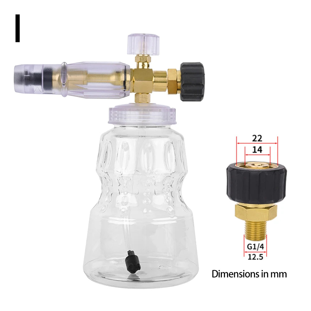 Transparent Snow Foam Lance