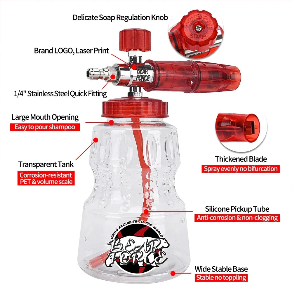 Graffiti Pressure Washer Gun Kit for Car Cleaning