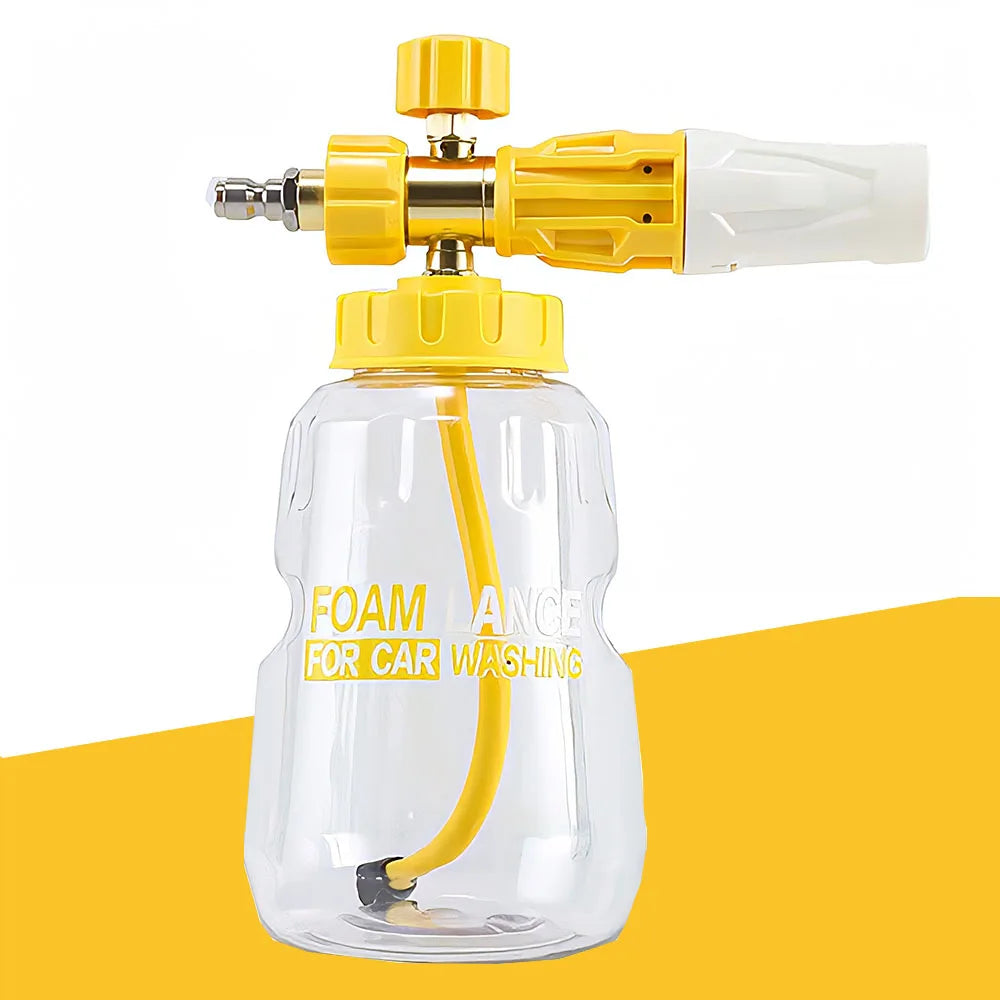 Yellow Stylish Car Wash Gun