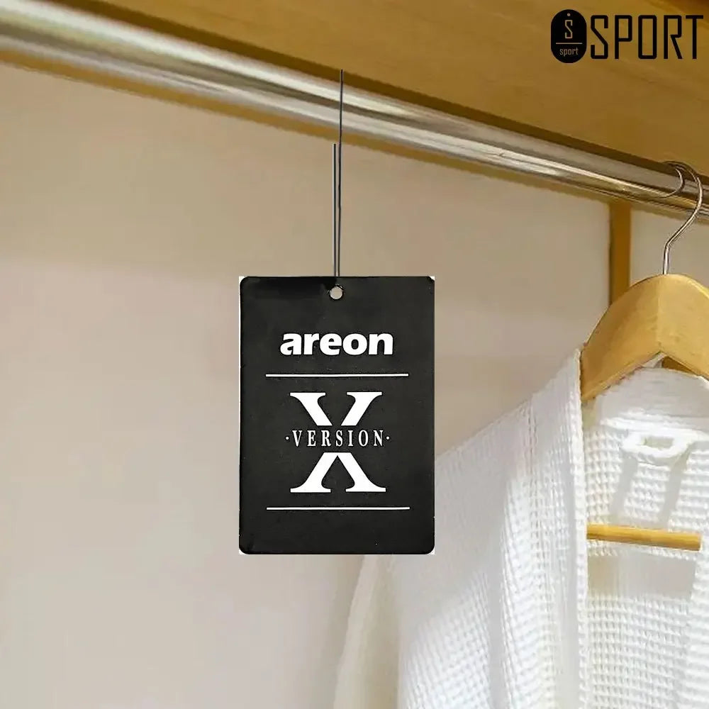 X Version Car Air Refresher Natural Tea Paper Interior Hanging