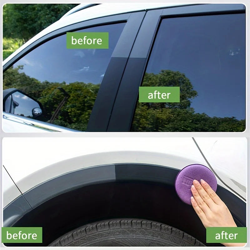 Black Shine Tire Wax - Durable, Long-Lasting Protection