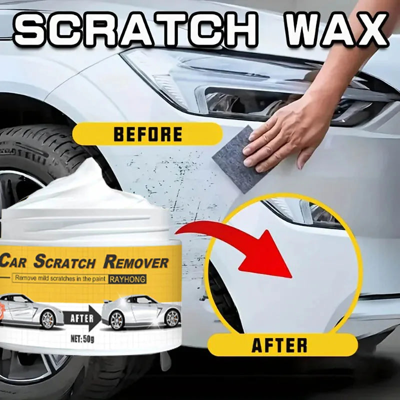 Professional Car Scratch Repair Kit - Quick Fix & Shine Enhancer for Minor Paint Scratches and Swirls