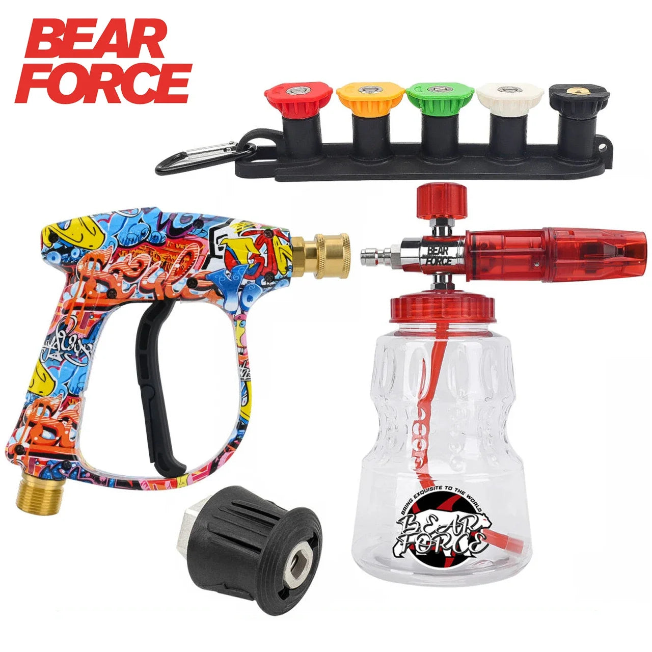 Graffiti Pressure Washer Gun Kit for Car Cleaning