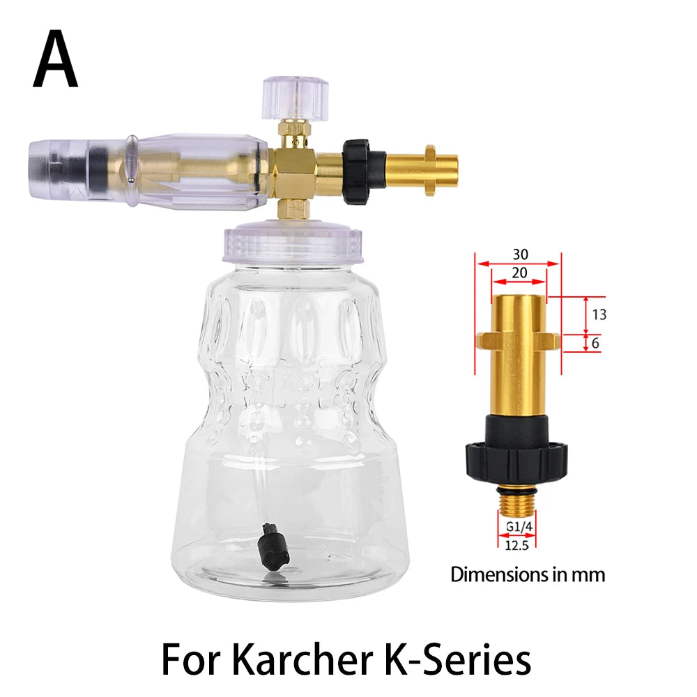 Transparent Snow Foam Lance