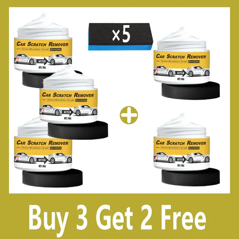 Professional Car Scratch Repair Kit - Quick Fix & Shine Enhancer for Minor Paint Scratches and Swirls
