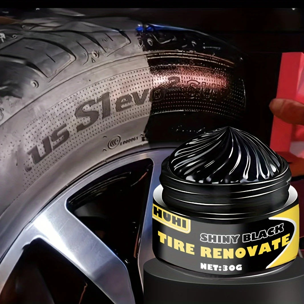 Black Shine Tire Wax - Durable, Long-Lasting Protection