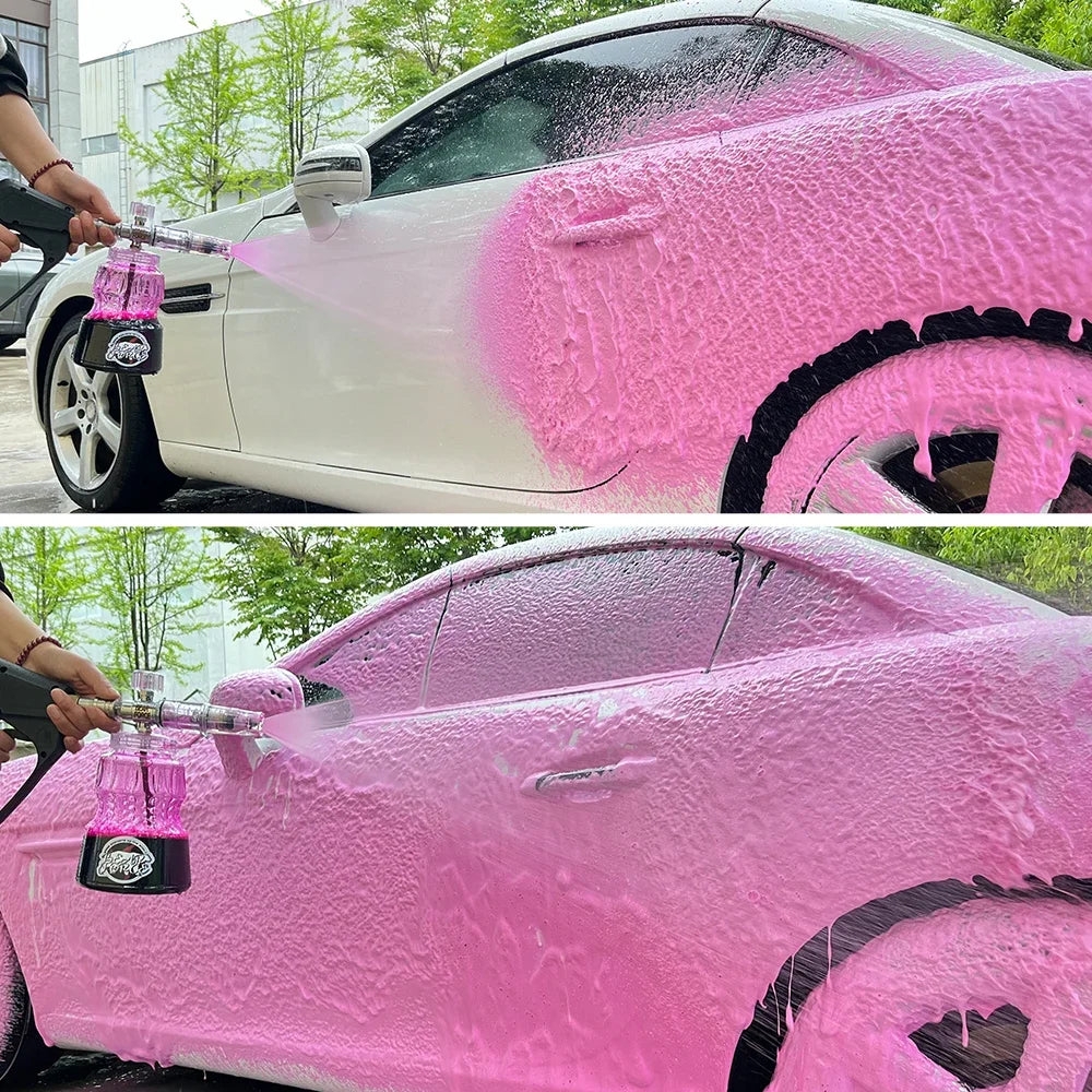 Clear Aluminum Foam Lance Car Wash