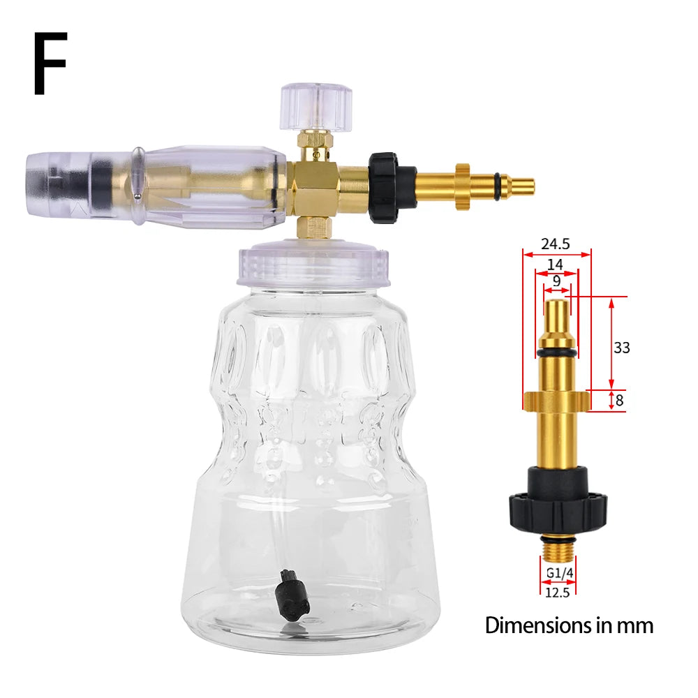Transparent Snow Foam Lance