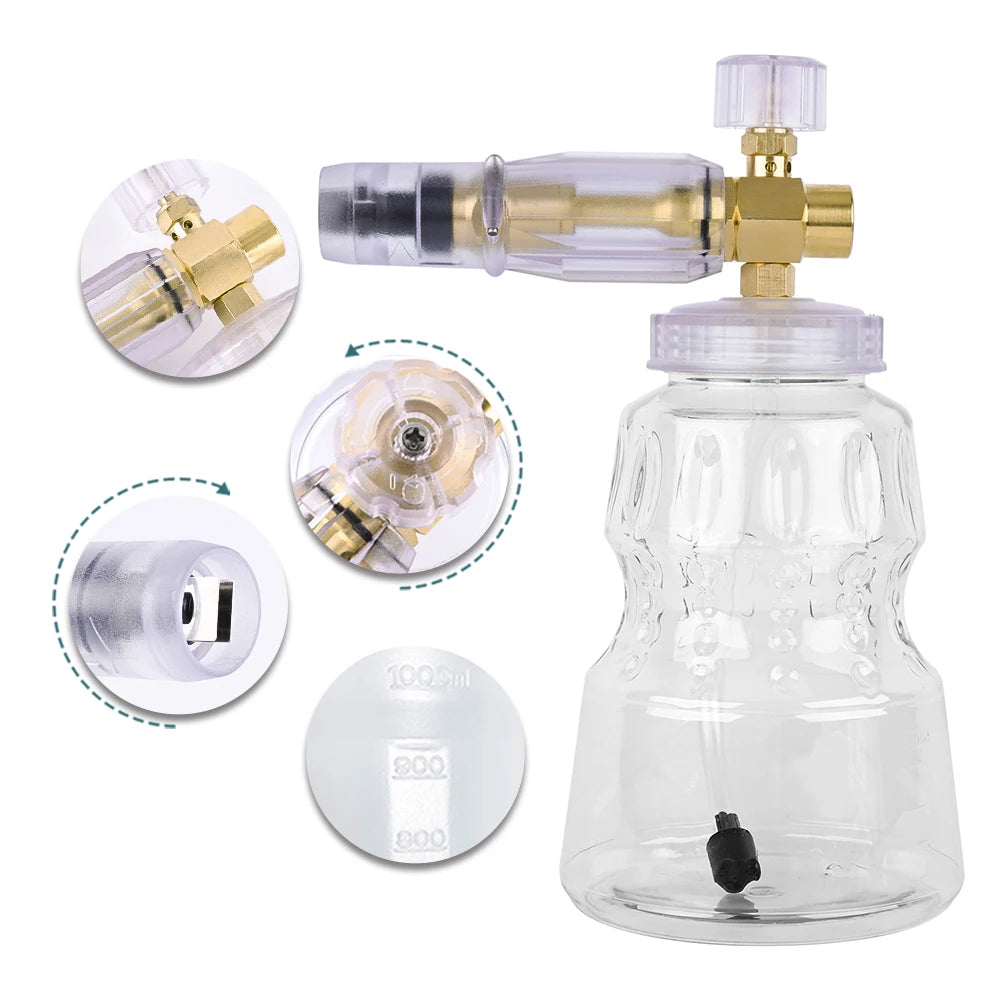 Transparent Snow Foam Lance