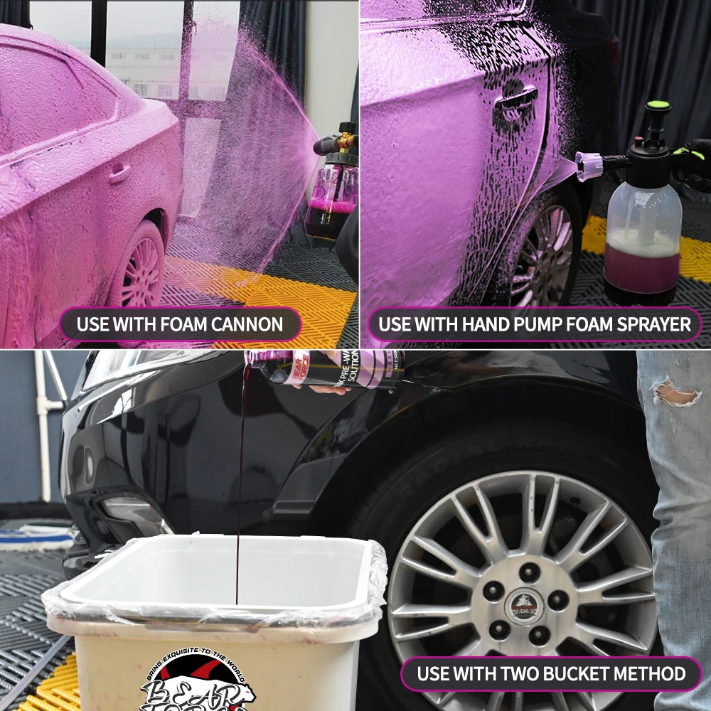 Pink Foam Car Wash 500ml