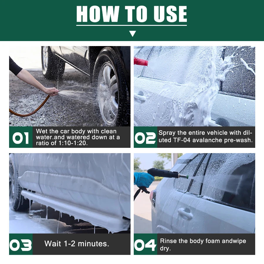 Foaming Car Wash Soap 100ml