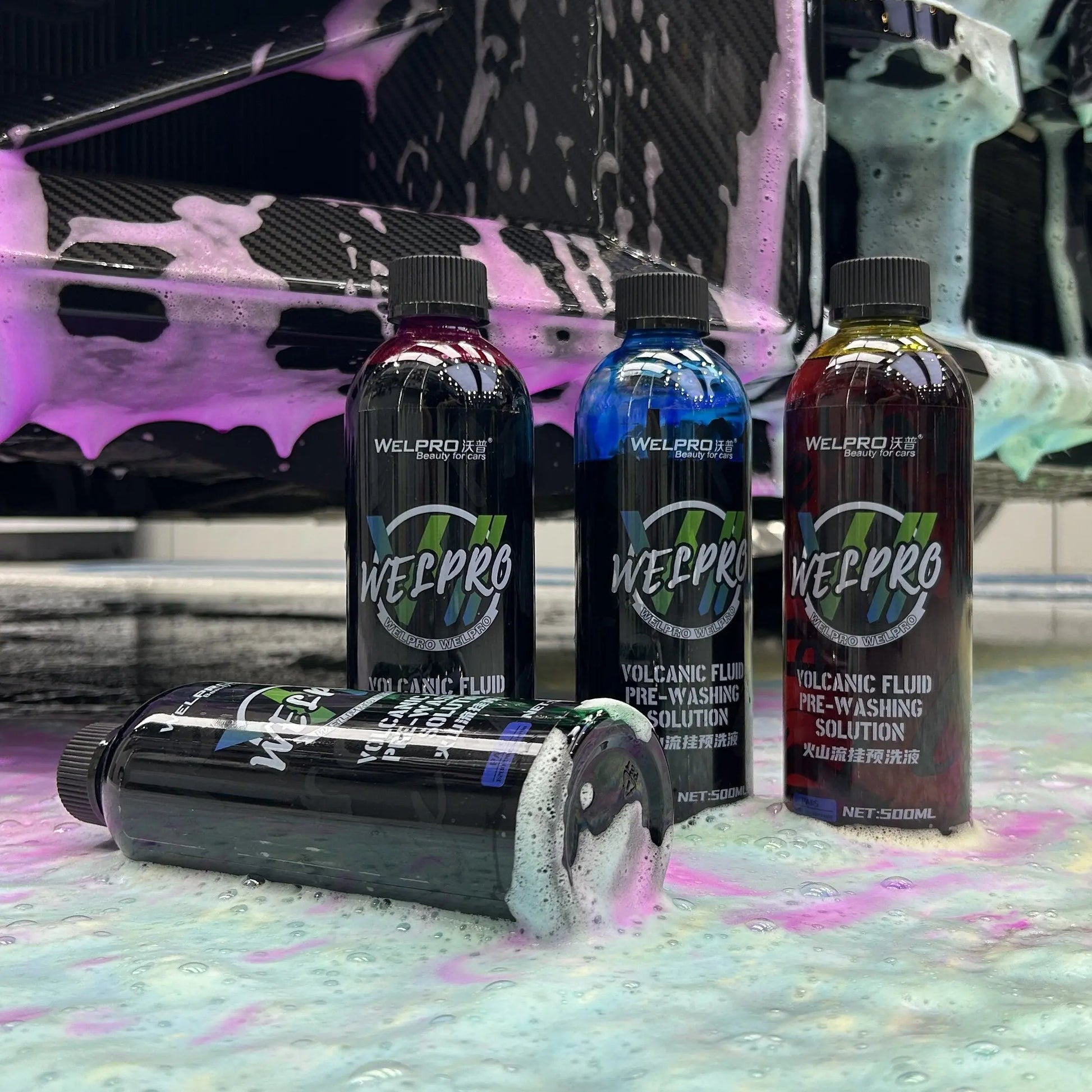 Color High Foaming Car Wash