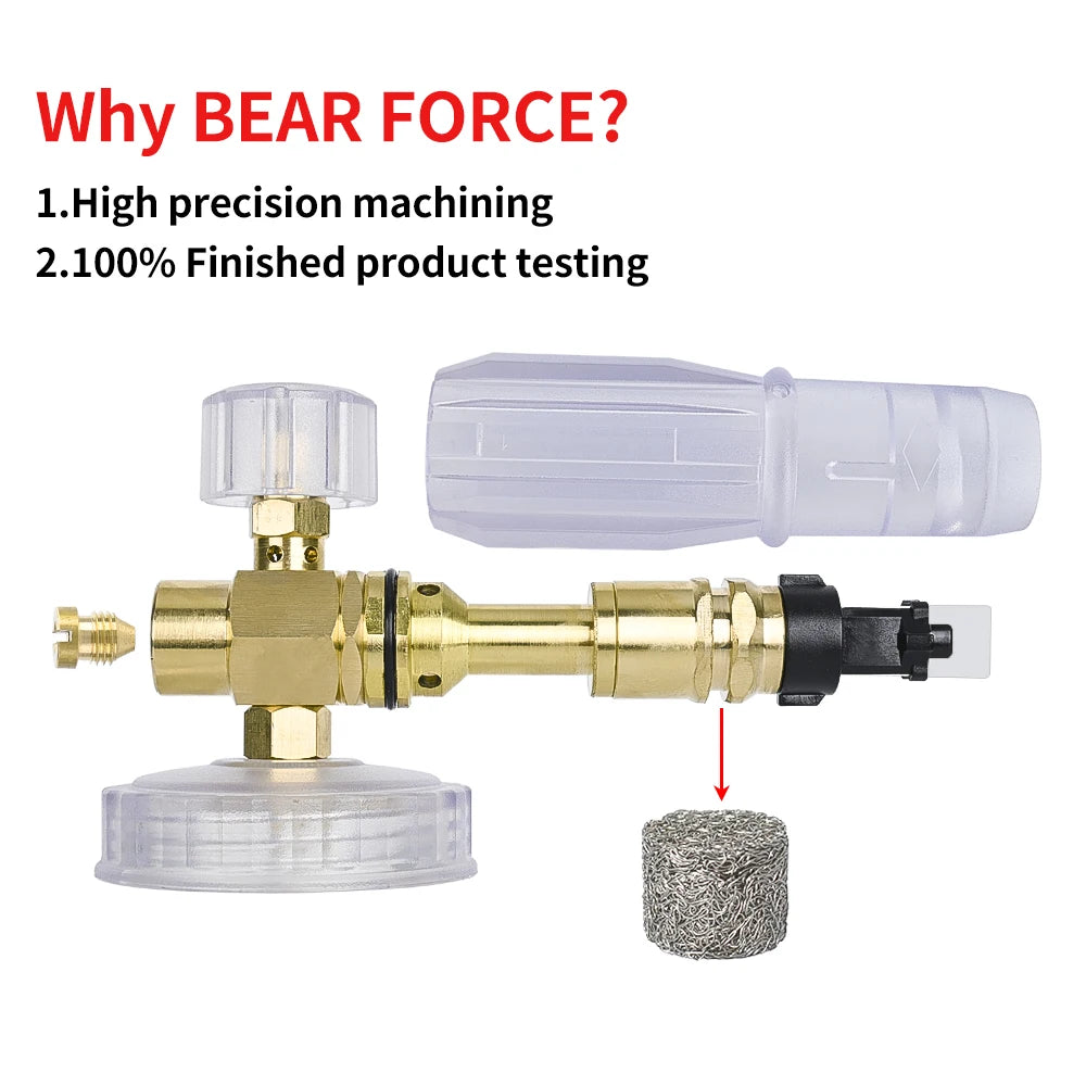 Transparent Snow Foam Lance