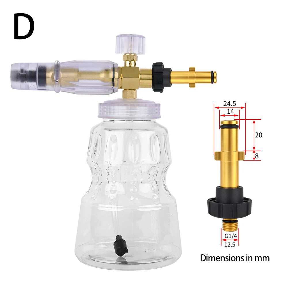 Transparent Snow Foam Lance