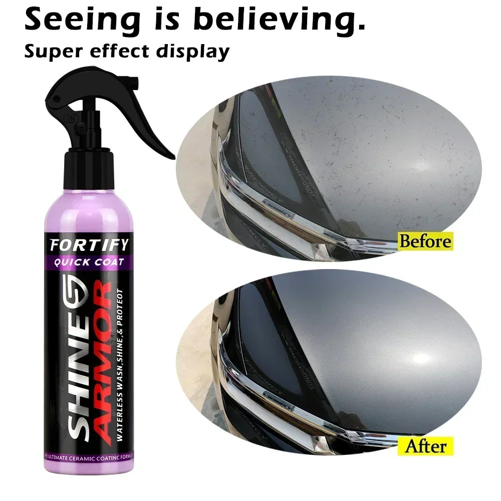 SHINE ARMOR Fortify Quick Coat Ceramic Coating Car Wax Polish