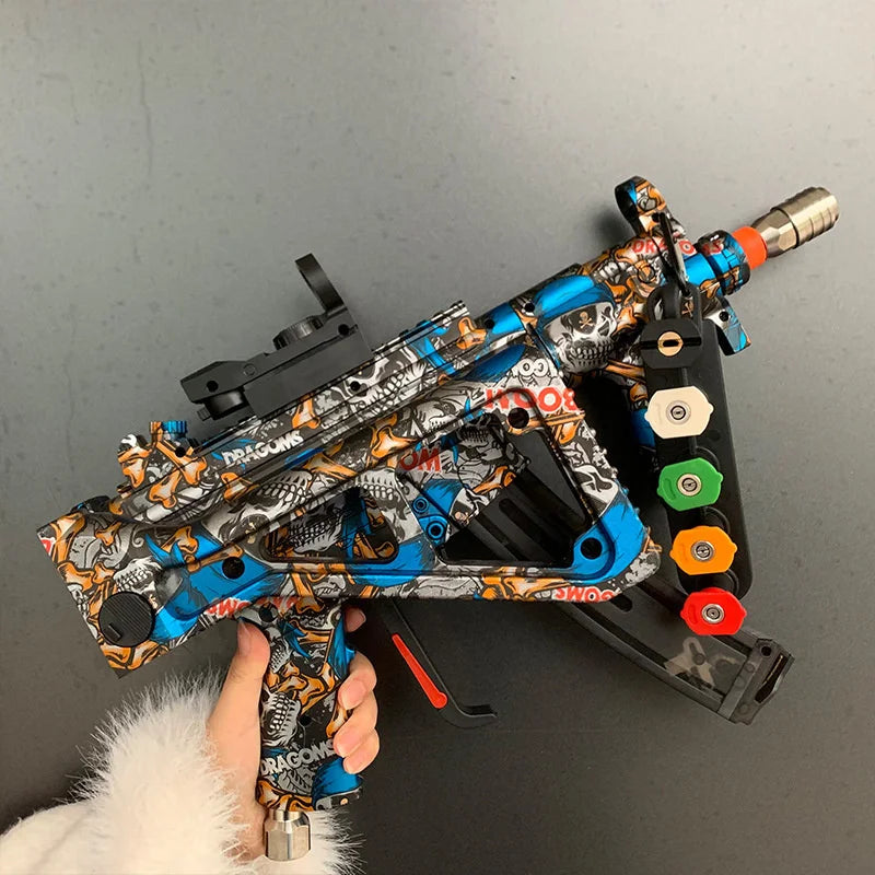 High-pressure foldable foam spray gun