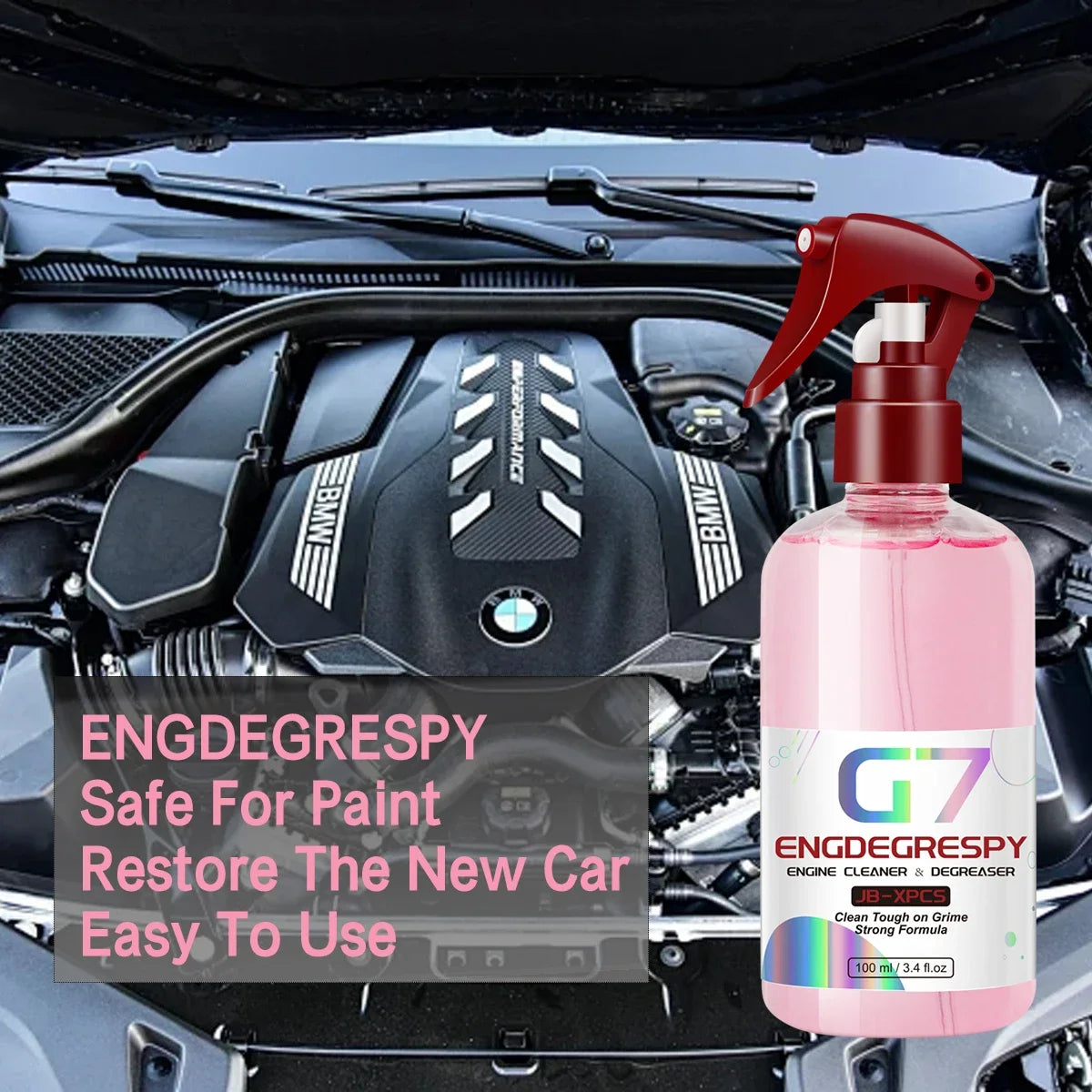 Car Engine Cleaner Powerful Decontamination Cleaning Product