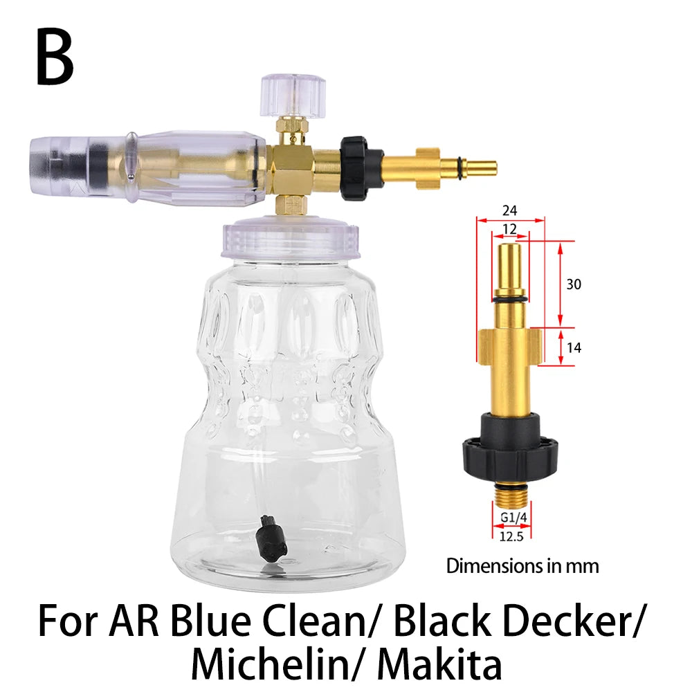 Transparent Snow Foam Lance