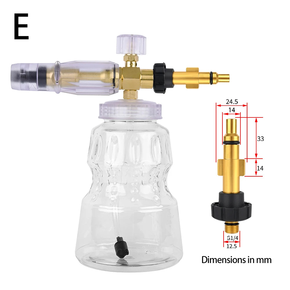 Transparent Snow Foam Lance