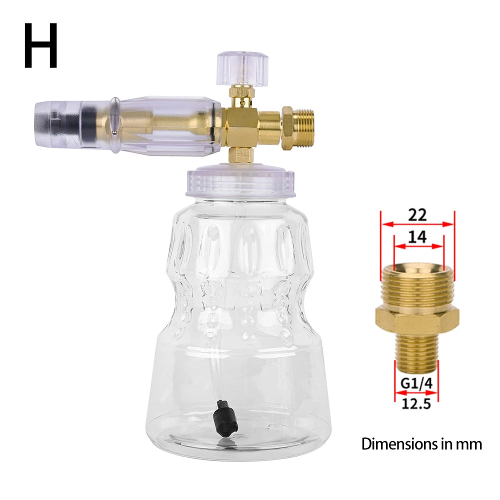 Transparent Snow Foam Lance