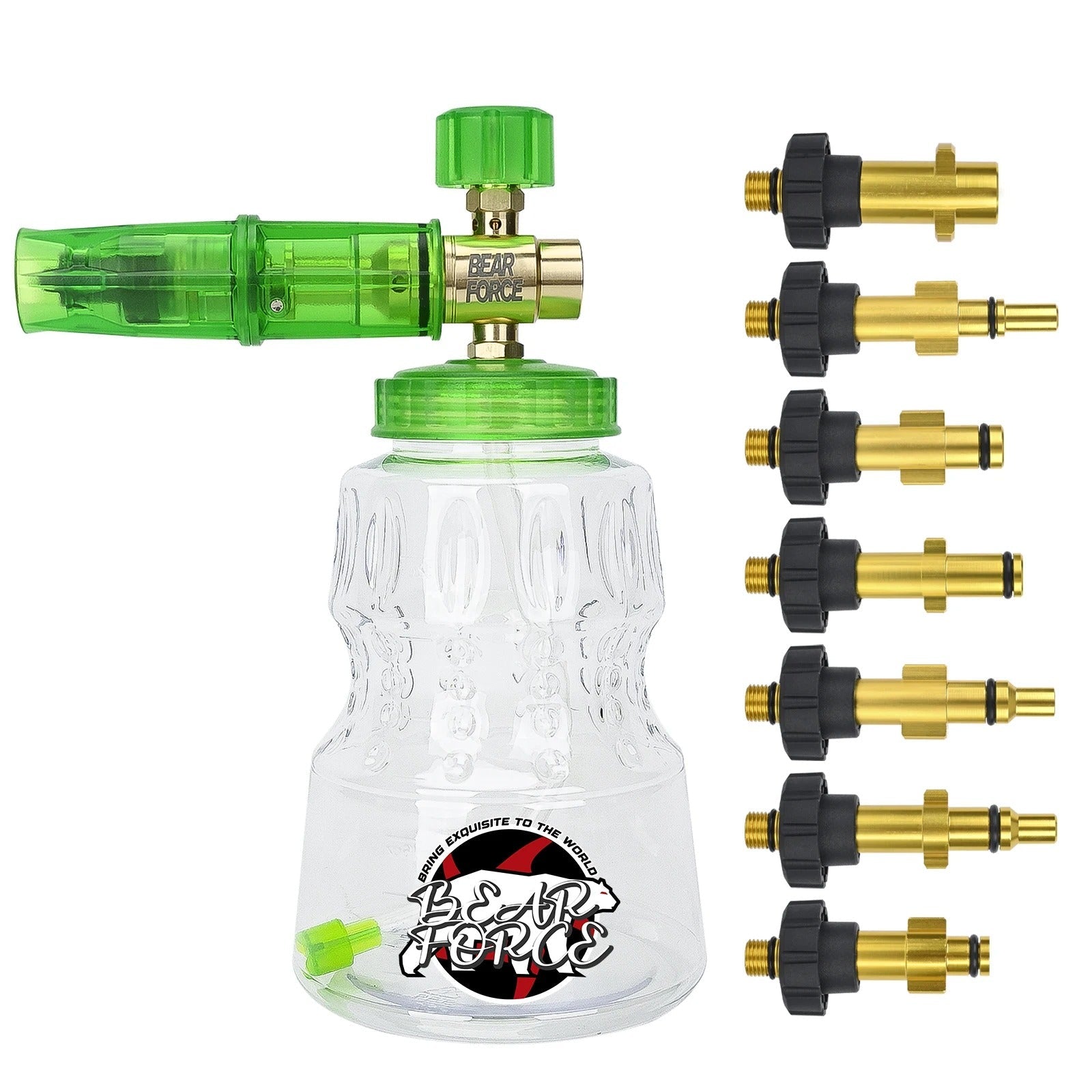 Green Aluminum Foam Lance Car Wash